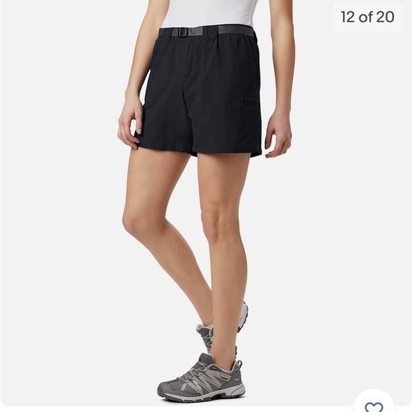 Columbia Sportswear Women's L Sandy River Cargo Short UPF Sun Protect Adjustable - Picture 1 of 11